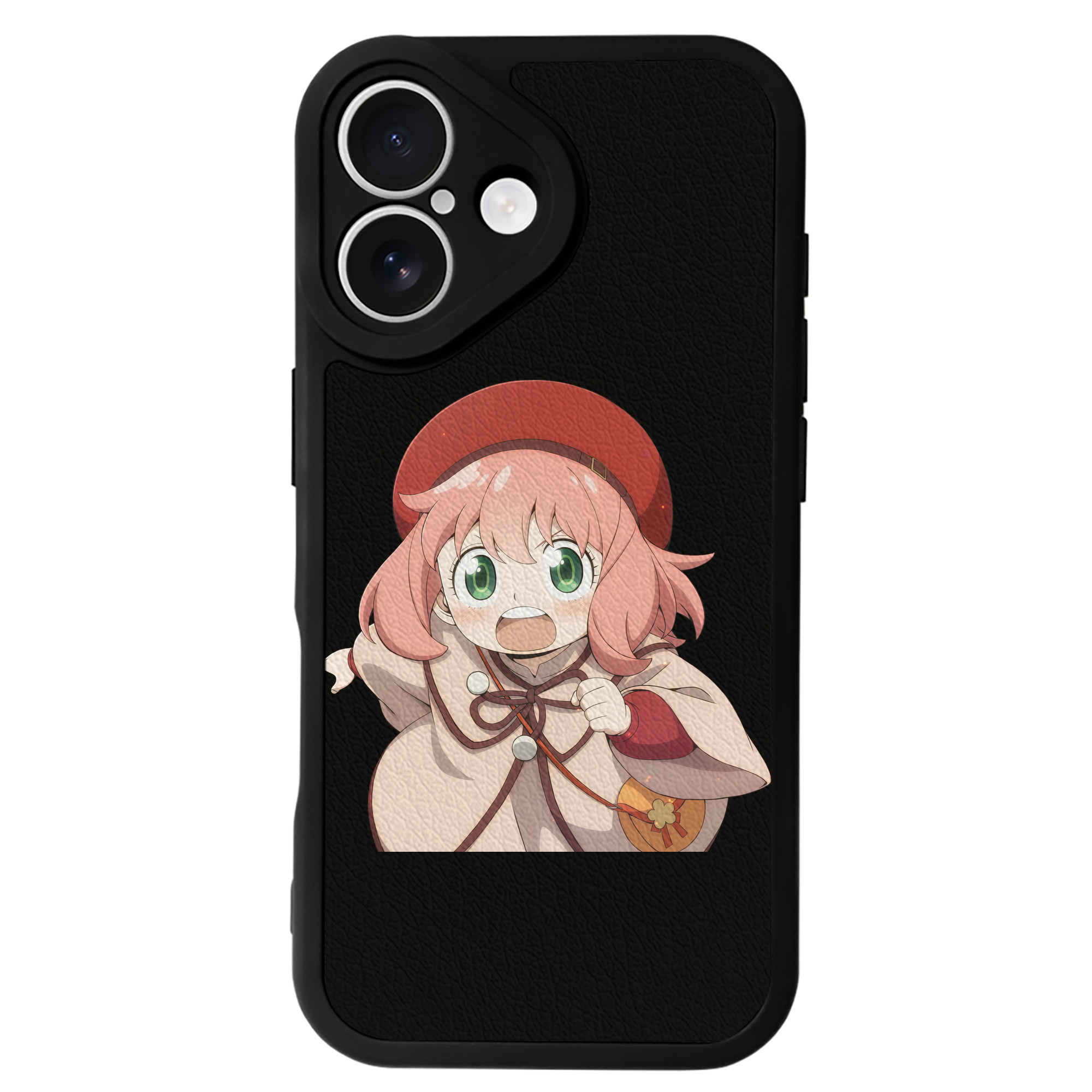 （画像用） SPY×FAMILY间谍家家酒 【iPhone 16シリーズ対応】シリコンスマホケース（レザー調） 材質：シリコン